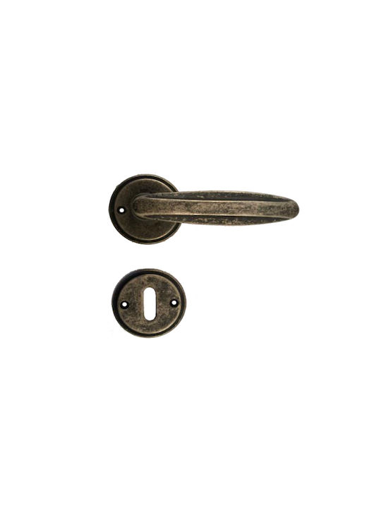 Petvar Lever Front Door Left Antique