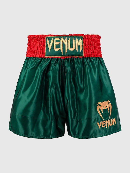 Venum Classic Thai Boxing Shorts Deep Forest Green