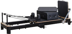 Star Pilates Schwarzes Gefaltetes Reformer Pilates-Bett