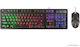 Tracer GameZone Boost Σετ Gaming Πληκτρολόγιο με RGB φωτισμό & Ποντίκι (Αγγλικό US) Γκρι