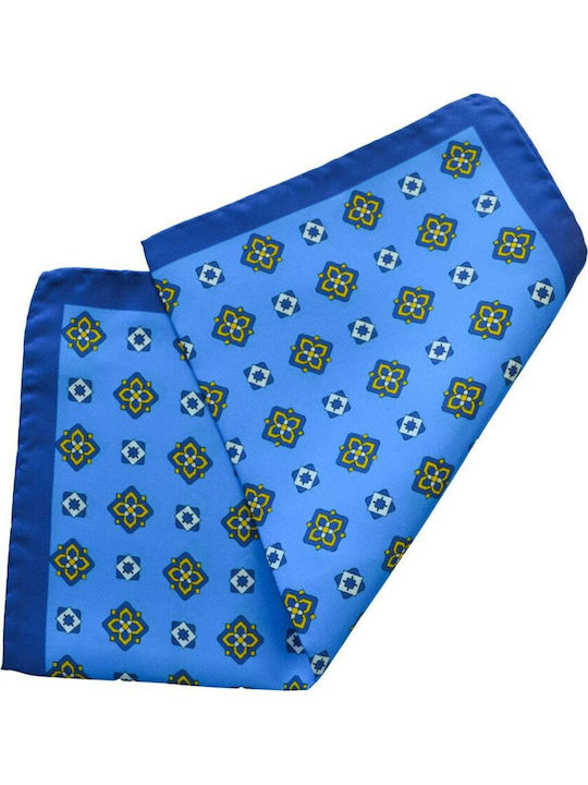 Men's Silky Handkerchief Blue