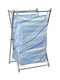 Sinialo 26-435-SLQ-BL Καλάθι Απλύτων Υφασμάτινο 41x32x64cm Μπλε