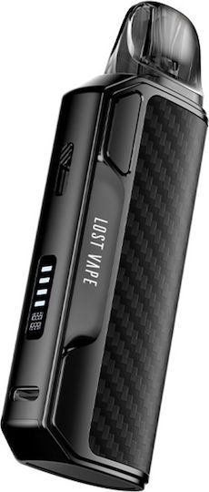 Lost Vape Thelema Elite S Комплект капсули 3мл с Вградена Батерия 1400mAh Черен въглерод