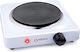Alpina Countertop Burner Emaille Single Weiß