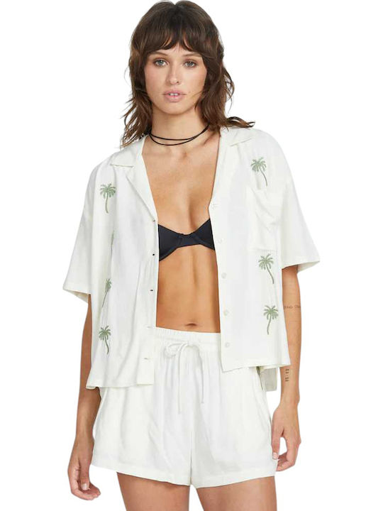 Volcom Sun Stunner Κοντομάνικο Γυναικείο Πουκάμ...