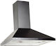 Tornado Kent 750 Chimney Vent Hood 60cm Black