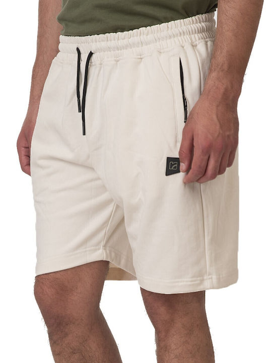 Rebase Bermudă de Bărbați Off White, White
