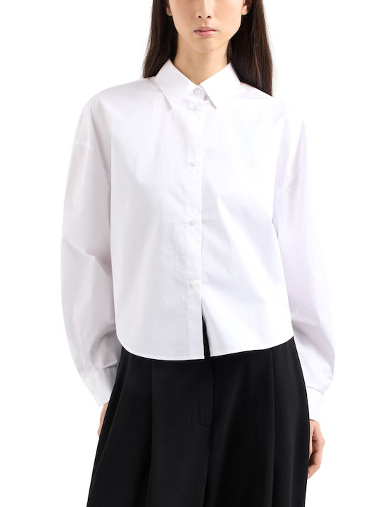 Armani Exchange Γυναικείο Πουκάμισο White