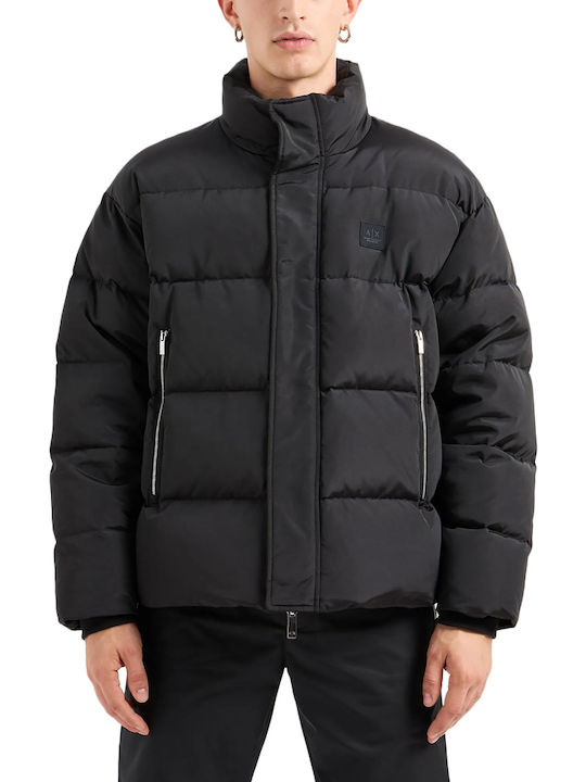 Geacă Puffer Negru