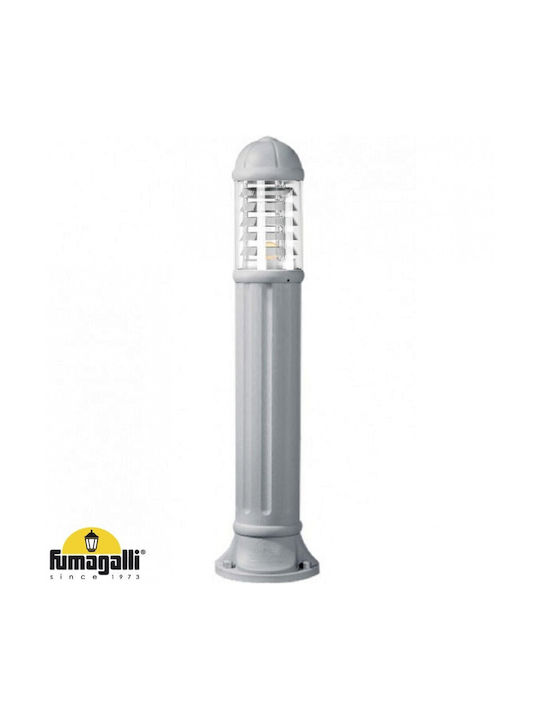 Fumagalli Outdoor Floor Lamp Small Post for Exterior Space IP55 Gray E27 Base