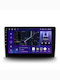 Moss Auto-Audiosystem 2DIN (Bluetooth/USB/WiFi/GPS/Apple-Carplay/Android-Auto) mit Touchscreen 9"