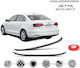 Best-Ka Spoiler Auto Rückseite Kompatibel mit Volkswagen Jetta