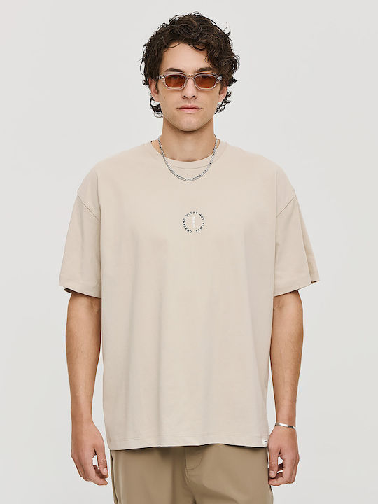 Brokers Jeans T-shirt Beige