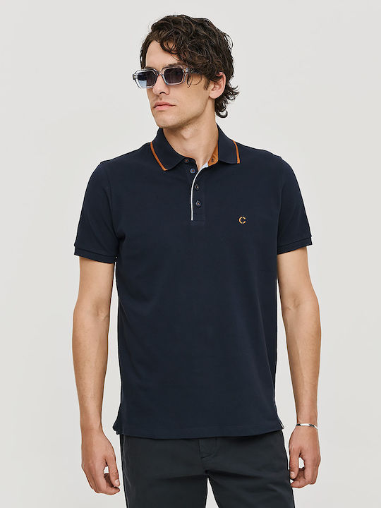 Camaro Polo Men's Short Sleeve Blue