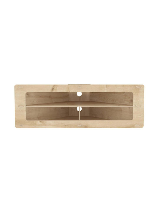 Έπιπλο Τηλεόρασης Oak Μ120xΠ45xΥ40cm