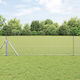 vidaXL Wire Fencing Galvanized Set Silver 0.8x10m