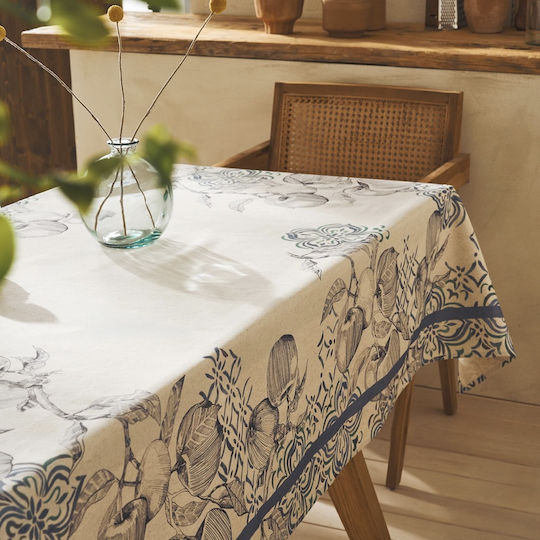 Gofis Home Tablecloth Claire Greige 296 150x220cm