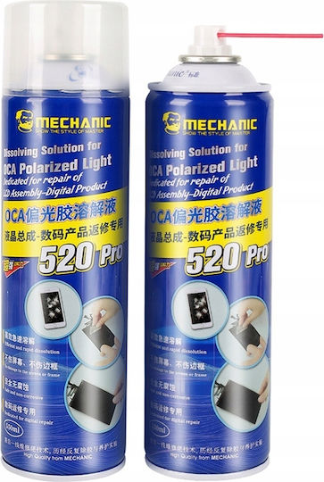Mechanic 520 Pro Spray – Professional Oc Solvent Lcd Screens 550 Ml Safe Screen Frame Fast-acting Gsm Electronics Services