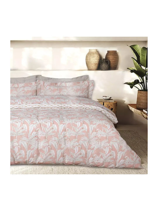 Das Home Coverlet Queen Size Cotton Pink, White...