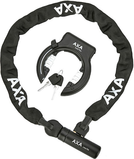 Wheel Lock + Chain Axa Solid Plus + Linq City