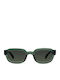 Meller Jamil Unisex Sonnenbrille mit Grün Kunststoff Gestell und Grün Polarisiert Linse JA-FOGOLI