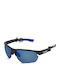 Bolle Bărbătești Ochelari de soare cu Negru Cadru și Albastru Polarized Oglindă Lentilă BS065004