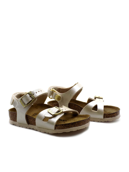 Birkenstock Sandale Copii Rio Anatomici Albe