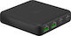Goobay Βάση Φόρτισης GaN με 2 Θύρες USB-A και 2 Θύρες USB-C 65W Power Delivery σε Μαύρο χρώμα (65813)
