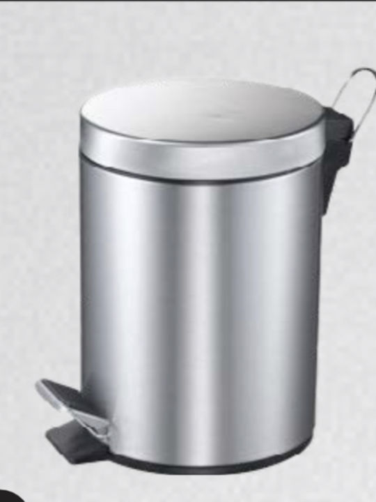 Διανομική Inox Καλαθάκι Μπάνιου Soft Close 5lt