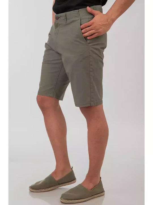 Double Men's Shorts Chino Lt. Olive