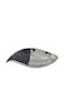 Galifas Ceramic Decorative Platter Silver 36x16.5x8cm
