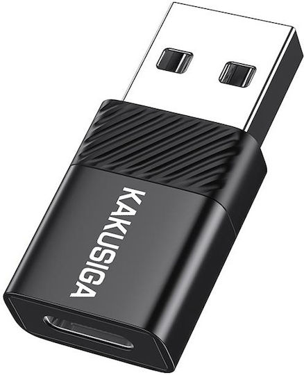Kakusiga Konverter USB-A männlich zu USB-C weiblich 1Stück KSC-1407