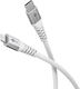 Goobay Плетена USB-C към Lightning кабел 60W Бя...