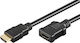 Goobay HDMI 2.0 Premium High Speed 4K 60Hz HDR Cable HDMI male - HDMI male 1.5m Μαύρο