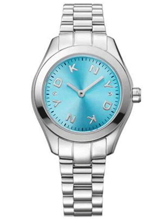DKNY Astoria Ρολόι Μπαταρίας με Μεταλλικό Μπρασελέ DKNY Astoria Ρολόι Μπαταρίας με Μεταλλικό Μπρασελέ