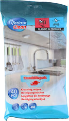 Lifetime Clean Μαντηλάκια Καθαρισμού Γενικής Χρήσης 40 τμχ Lifetime Clean Μαντηλάκια Καθαρισμού Γενικής Χρήσης 40 τμχ