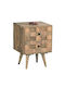 Nachttisch Teka W Beige 46x41x45cm