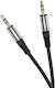 Kakusiga 3,5mm Klinkenkabel 3,5mm Stecker - 3,5mm Stecker Schwarz 1m