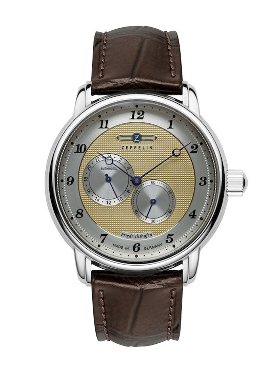 Zeppelin Men's Watch 40mm Automatic with Brown ...