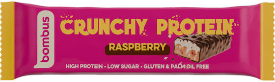 Bombus Crunchy Bar Protein with Flavor Raspberry 50gr