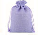 Panora Stoff Beutel für Geschenke Lila 9x7cm.