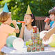 Tincan Ink Throwing Game Multicolored 10 Cans 3 Bags Relaxdays