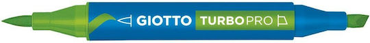 Giotto Turbo Pro Green Drawing Marker Double Tip
