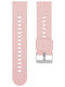 Rubber Strap Pink 20mm