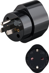 Goobay Travel Adapter Europe To Usa Japan Black 45354 Goobay Travel Adapter Europe To Usa Japan Black 45354