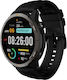 AGM Legion Smartwatch με Παλμογράφο (Μαύρο)