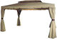 Lianos Foldable Garden Gazebo Beige 3x4m