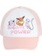 Cool Club Kids' Hat Jockey Fabric Cute Power Pink