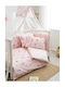 Vesta Home Fairy Baby Quilt Cotton Pink 120x160cm