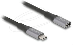 DeLock Video USB Typ-C Männlich - USB-C-Buchse 240 Kleiderständer 2m (81202)